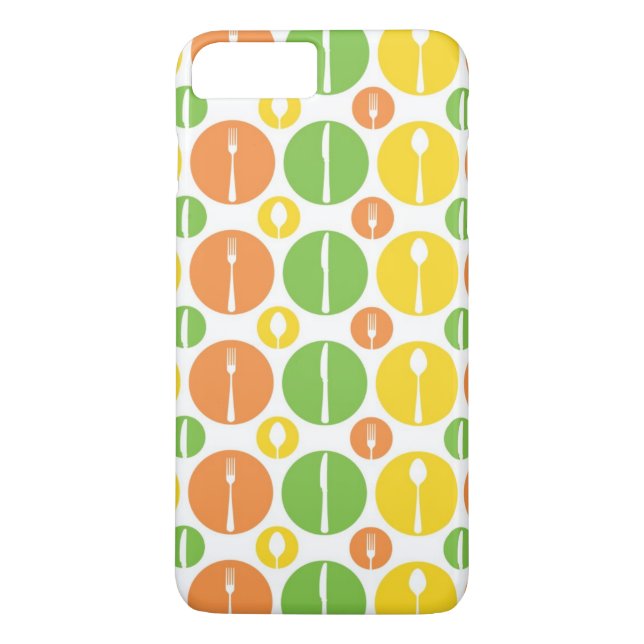 Vintage Cutlery Pattern Case-Mate iPhone Case (Back)