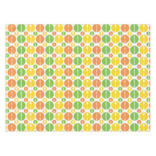 Vintage Cutlery Pattern Tablecloth