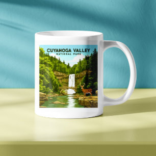 Vintage Cuyahoga Valley National Park  Coffee Mug