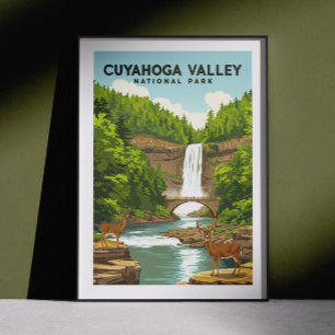Vintage Cuyahoga Valley National Park Poster