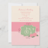 Vintage Cycle Invitation