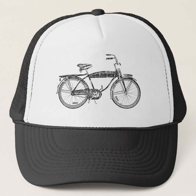 vintage cycles trucker hat (Front)