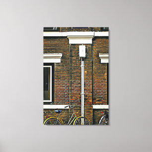 Vintage cycling gifts canvas print