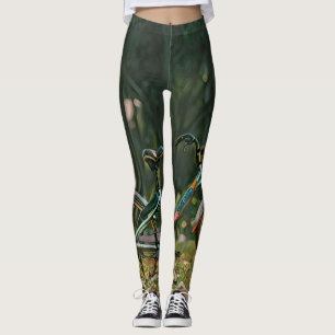 vintage cycling gifts leggings