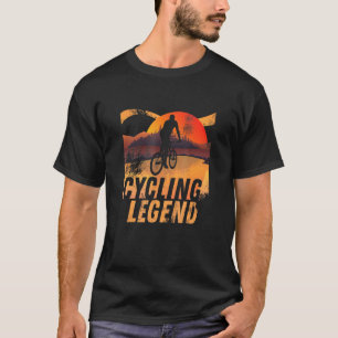 Vintage Cycling Legend - Bike Legend Dad Husband T-Shirt