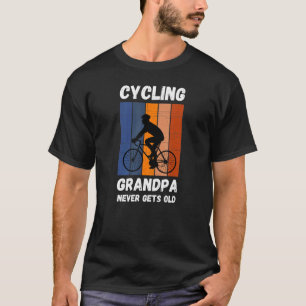 Vintage Cycling Retro Style For Grandpa Cyclist T-Shirt