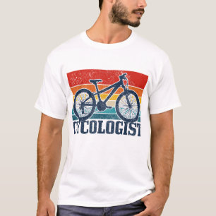 Vintage Cycologist Mountain Bike MTB Cycling Funny T-Shirt