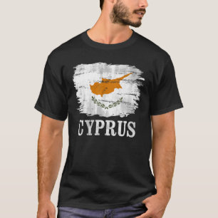 Vintage Cyprus Flag For Cypriot T-Shirt
