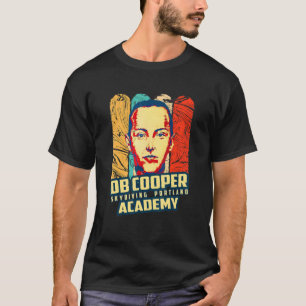 Vintage D B Coopers Skydiving School Portland Oreg T-Shirt