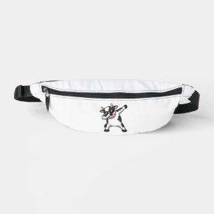 Vintage Dabbing Cow Sunglasses Graphic Shirt_1 Bum Bags