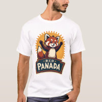 Vintage Dabbing Red Panda Retro Animal Graphic 2