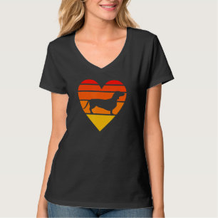 Vintage Dachshund Wiener Dog Weiner Puppy Mum Dad T-Shirt
