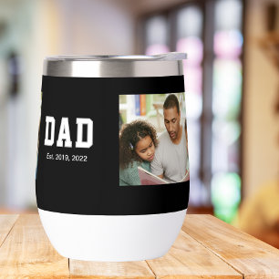Vintage Dad Established Gift Photo