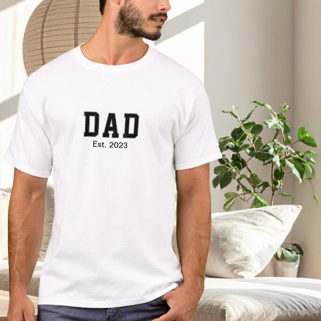 Vintage Dad Established Gift T-Shirt (Creator Uploaded)