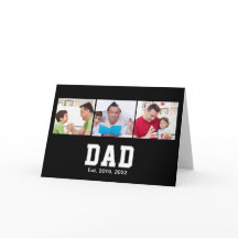 Vintage Dad Established Gift Text 3 Photo 