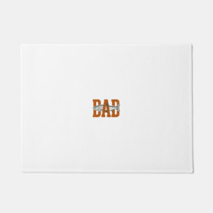 Vintage Dad Fishing Vector Shirt Design_1 Doormat