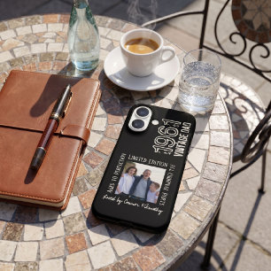 Vintage Dad Fun Saying Black Retro Type Photo iPhone 16 Case