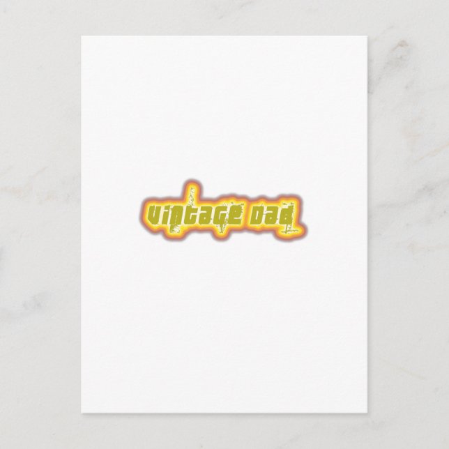 Vintage Dad Postcard (Front)