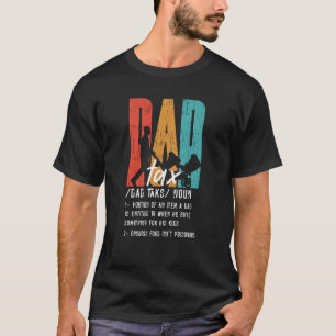 Vintage Dad Tax Definition Men Father's Day T-Shirt