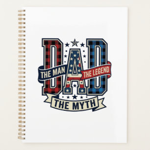 Vintage DAD The Man The Myth The Legend Shirt Desi Planner