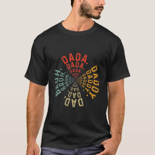 Vintage Dada Daddy Dad Bruh Funny Quotes Father’S T-Shirt