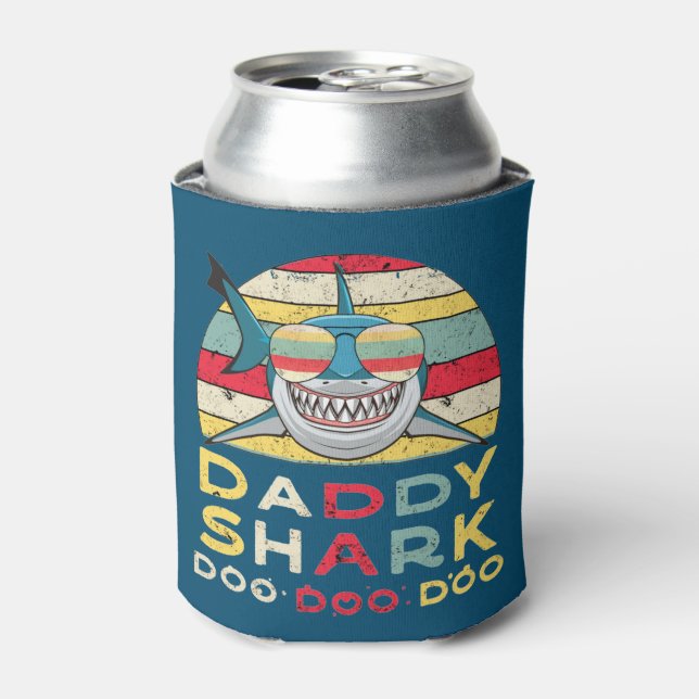 Vintage Daddy Shark "Doo Doo Doo" Can Cooler (Can Front)