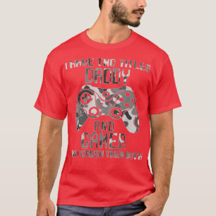 Vintage Daddy Video Game Lover Gifts For Daddy Gam T-Shirt