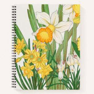 Vintage Daffodil Bullet Journal