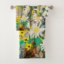 Vintage Daisies - Nature Inspired Floral Art -