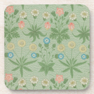 Vintage Daisy - William Morris Floral Pattern Coaster