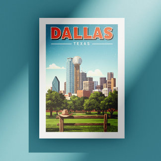 Vintage Dallas Texas Postcard