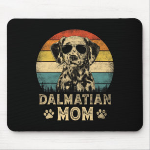 Vintage Dalmatian Mum Dog Lovers Mother's Day Mouse Mat