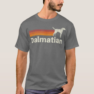 Vintage Dalmatian Retro Mum Dad Dog T-Shirt