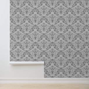 Vintage damask decor wallpaper