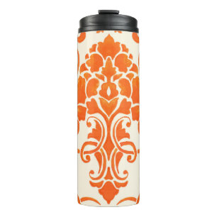 Vintage Damask: Elegant Seamless Texture Thermal Tumbler