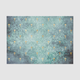 Vintage Damask Mushroom Tissue Paper