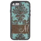 Vintage Damask Pattern with Monogram