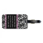 Vintage Damask Pattern with Monogram