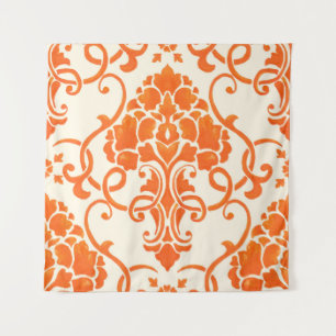 vintage damask seamless pattern element. Elegant l Tapestry