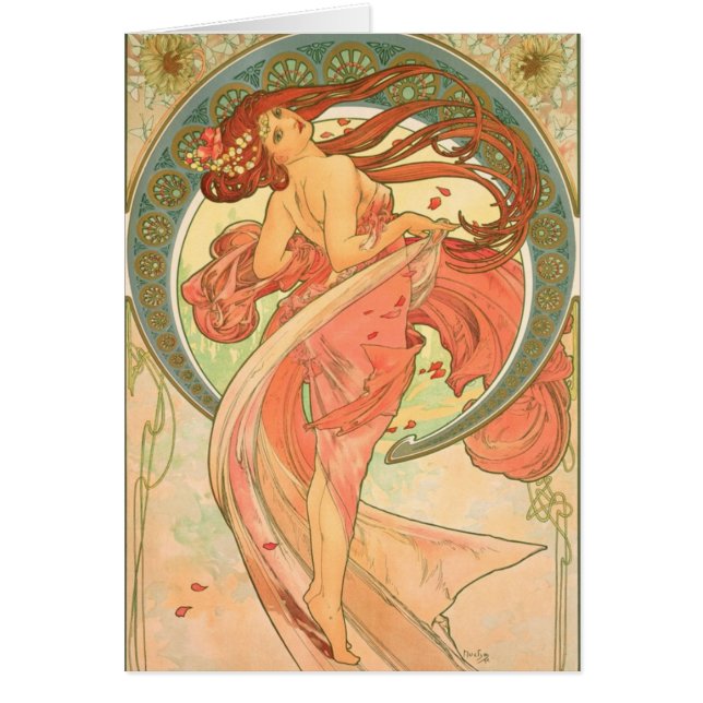 Vintage Dance by Alphonse Mucha (Front)