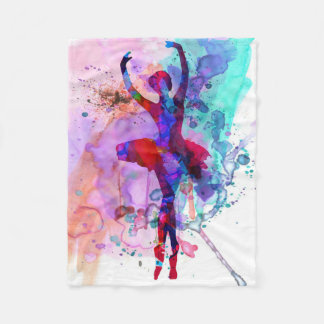 Vintage Dance Owner Gift | Cute Birthday Fleece Blanket