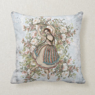Vintage Dancing Gypsy Floral Mix and Match Cushion