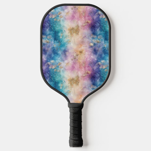 Vintage Dandelion Abstract Pattern (2) Pickleball Paddle (Front)