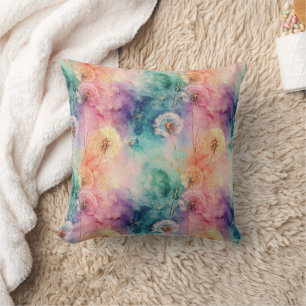 Vintage Dandelion Abstract Pattern (5) Cushion