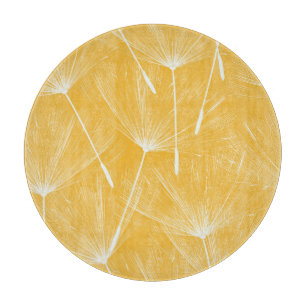 Vintage Dandelions: Seamless Pattern Cutting Board