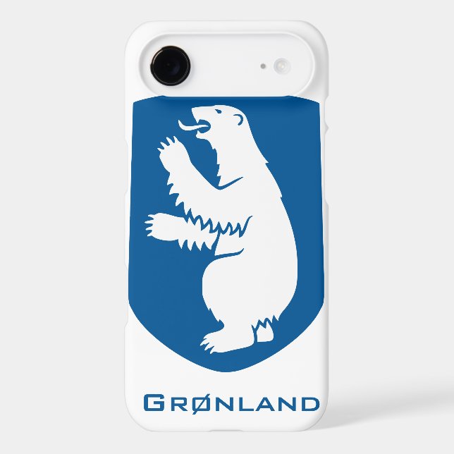 Vintage Danish Royal Coat of Arms of Greenland (Back)