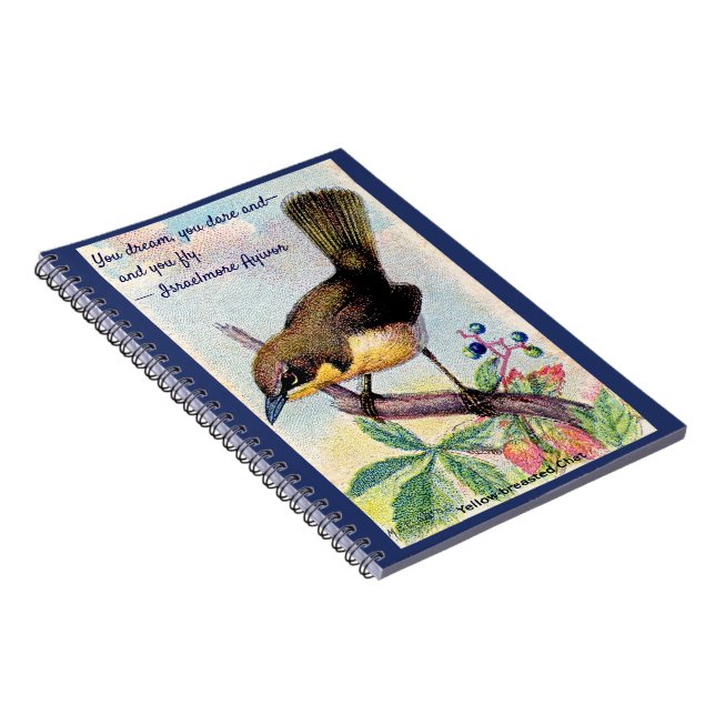 Vintage Dare to Fly Notebook (Right Side)