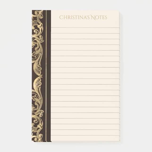 Vintage Dark Academia Book Cover  Post-it Notes (Front)