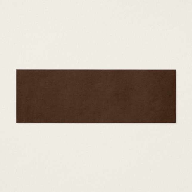 Vintage Dark Espresso Brown Parchment Template (Front)