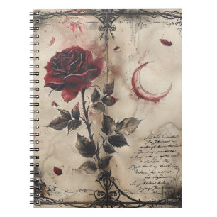 Vintage Dark Gothic Notebook